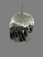 Gilbert Pat Silver Pendant Large -  - Silver Pendant - House of Himwitsa Art Gallery