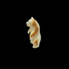 Bear carving out of Bone -  -  - House of Himwitsa Art Gallery