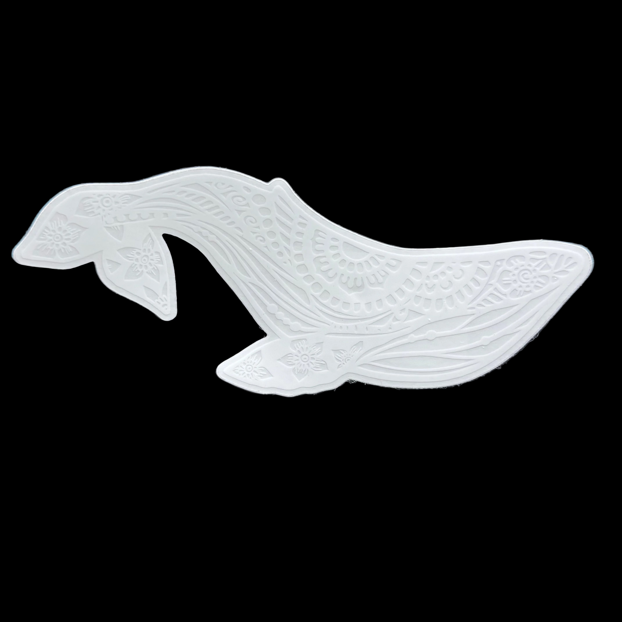 West Coast Karma Decal "add on" Baby Humpback White