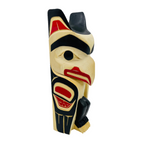Randy Adams 12" Totem Eagle -  - Totems - House of Himwitsa Art Gallery
