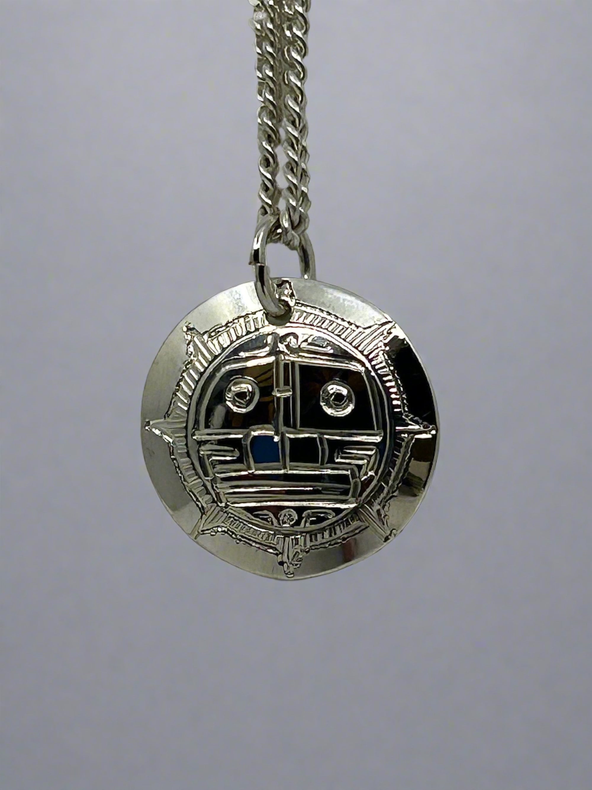 Gilbert Pat Silver Pendant Small -  - Silver Pendant - House of Himwitsa Art Gallery