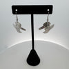 Gilbert Pat 1/2" - 3/4" Silver Earrings Small -  - Silver Earrings - House of Himwitsa Art Gallery