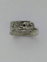 Ron Jackson 5/16 Silver Tapered Wrap Rings - Ron Jackson -  - House of Himwitsa Art Gallery
