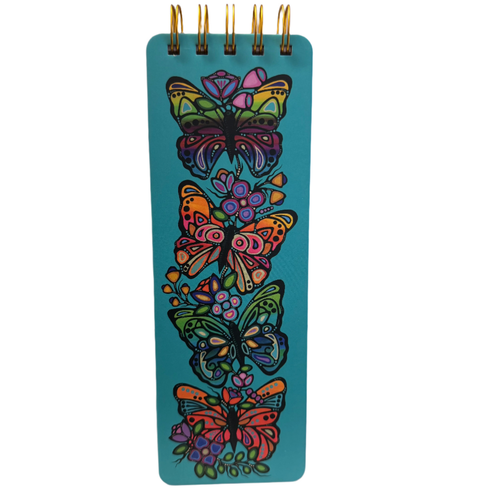Note Pad Jackie Traverse Butterflies -  - Note Pad - House of Himwitsa Art Gallery
