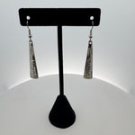 Gilbert Pat Silver Triangle Earrings -  - Silver Earrings - House of Himwitsa Art Gallery