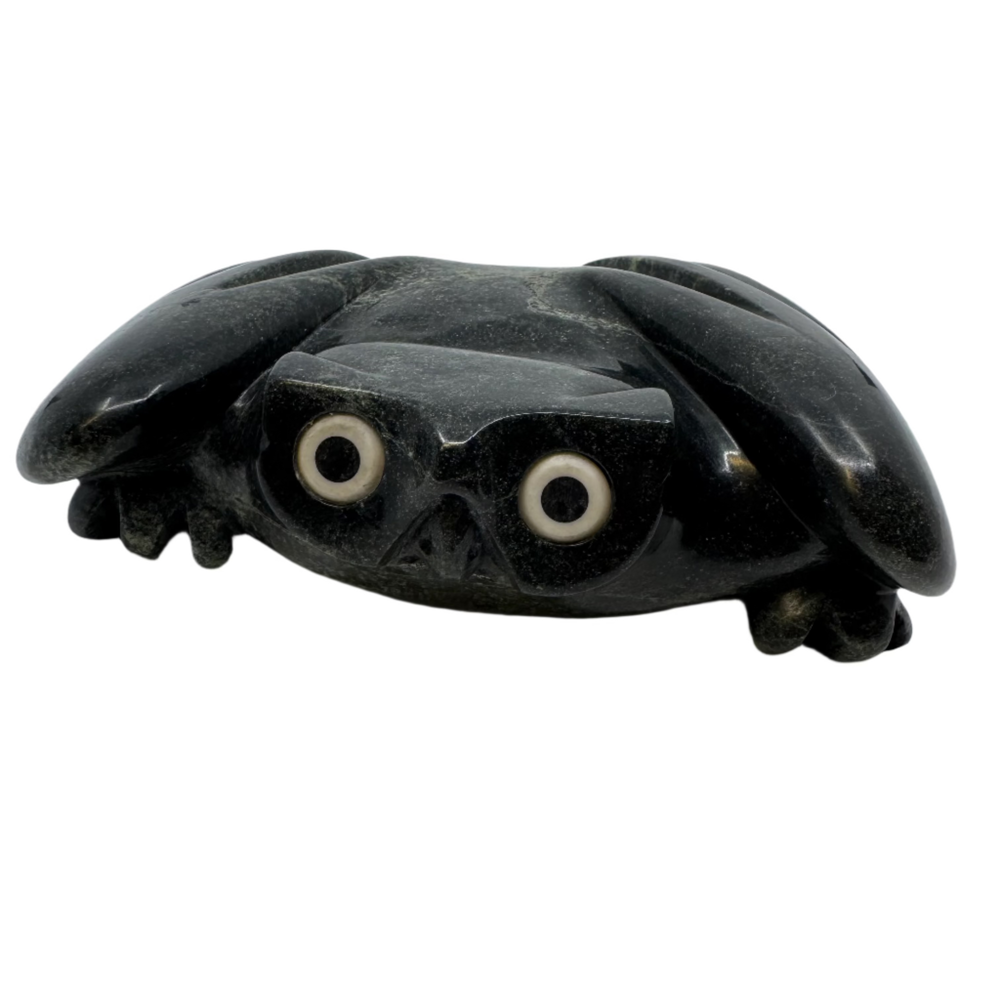 Joanasie Manning Owl -  - Serpentine - House of Himwitsa Art Gallery