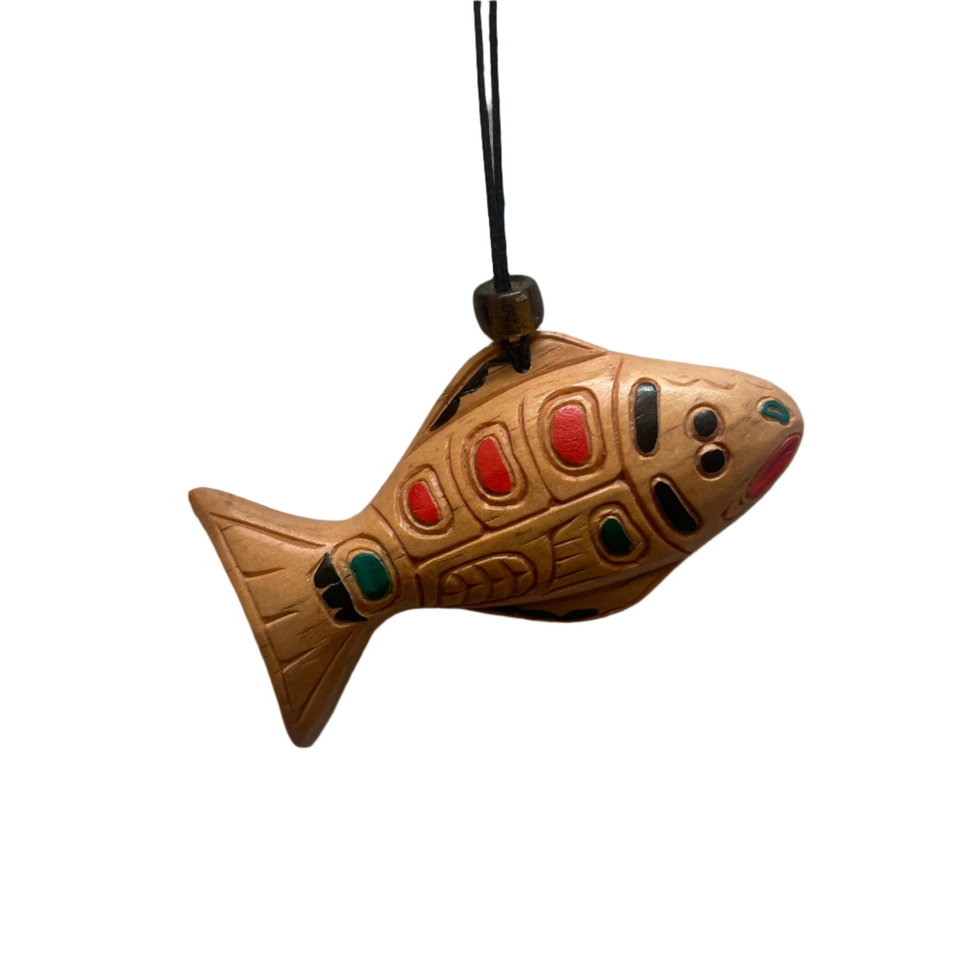 Artie George Ornament Halibut -  - Ornament - House of Himwitsa Art Gallery