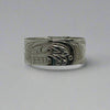 Don Lancaster 3/8" Silver Ring Killer Whale -  - Silver Ring - House of Himwitsa Art Gallery