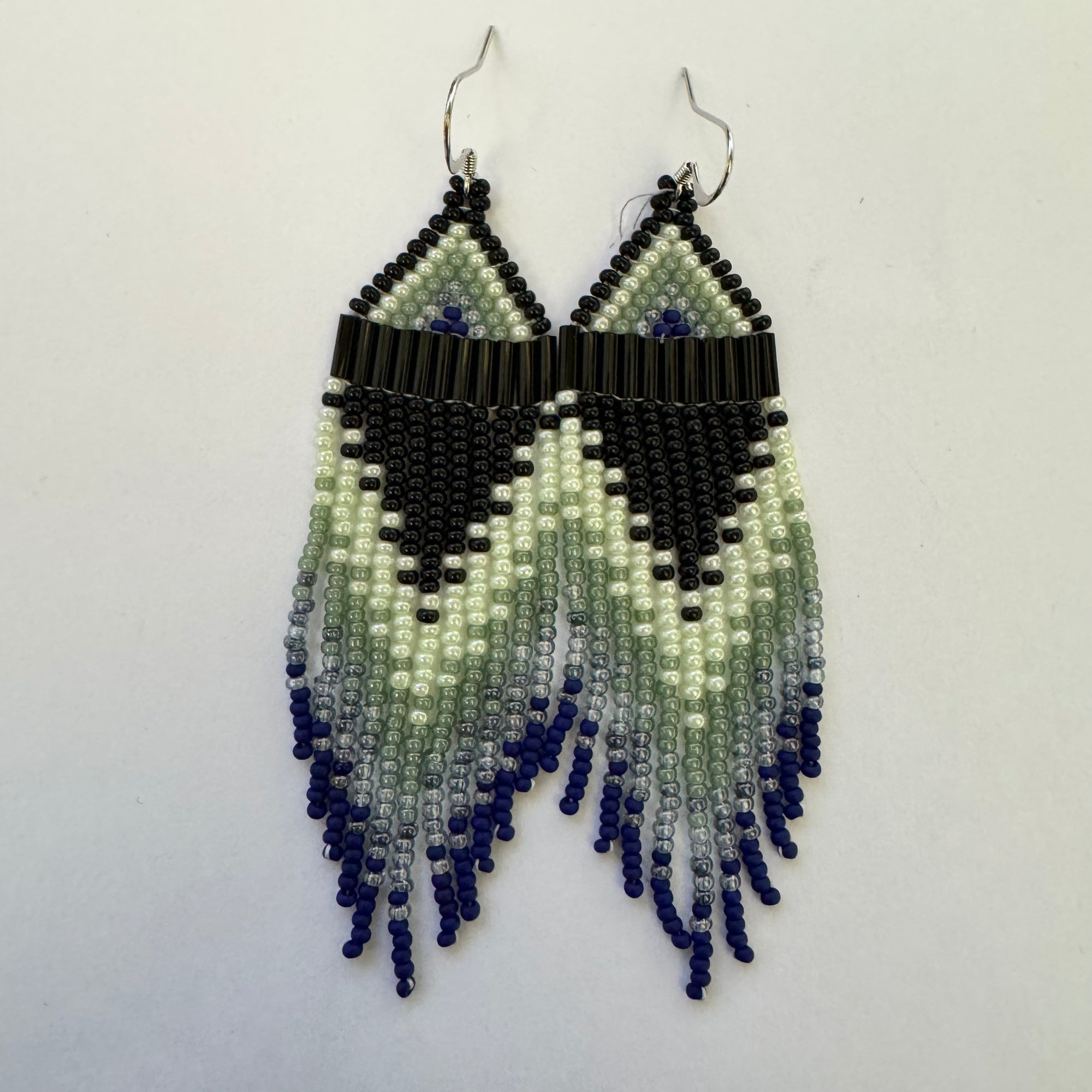 Beaded Earrings Northern Lights -  - Beaded Earrings - House of Himwitsa Art Gallery
