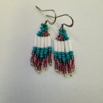 Beaded Earrings Wise Magic -  - Beaded Earrings - House of Himwitsa Art Gallery