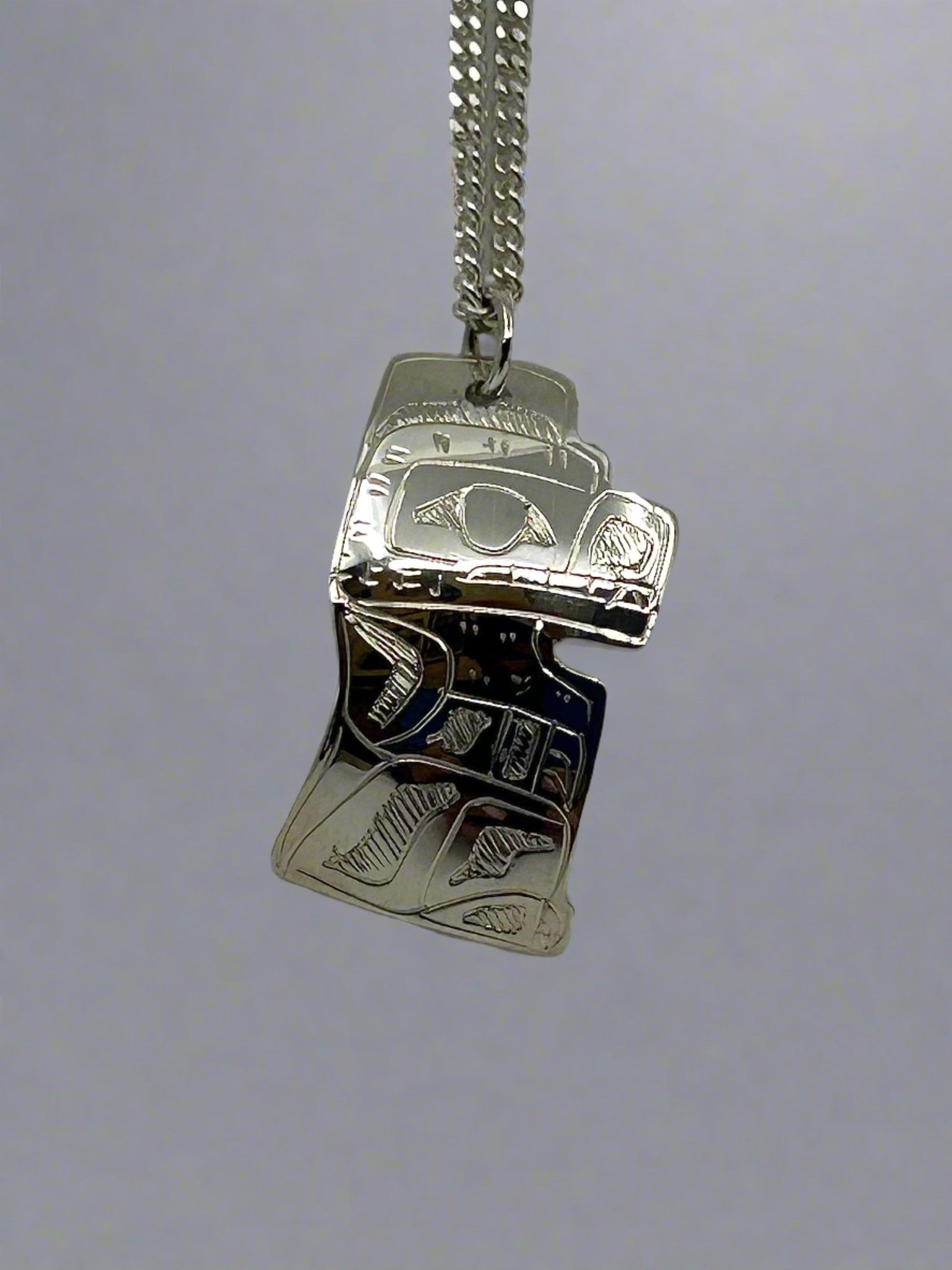 Gilbert Pat Silver Pendant Cut Out -  - Silver Pendant - House of Himwitsa Art Gallery