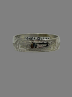 Gilbert Pat 1/4" Silver Rings - Pat Gilbert - Silver Ring - House of Himwitsa Art Gallery