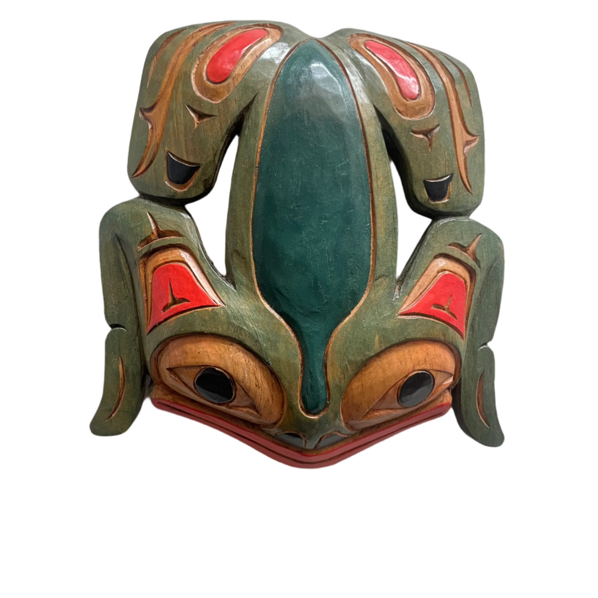 Artie George Panel Frog Small -  -  - House of Himwitsa Art Gallery