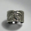 John Lancaster 3/8 Silver Ring Eagle -  - Silver Ring - House of Himwitsa Art Gallery