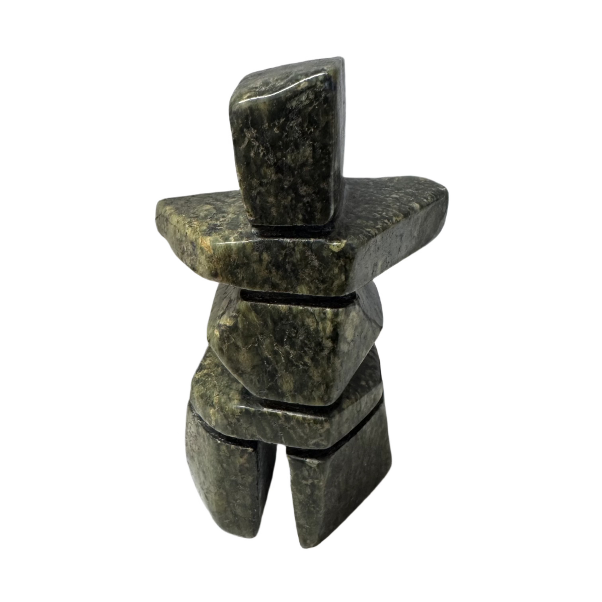 Matt Oshutsiaq Inukshuk 21883 -  - Serpentine - House of Himwitsa Art Gallery