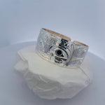 Jim McGuire Silver Bracelet 1" Bear -  - Silver Pendant - House of Himwitsa Art Gallery