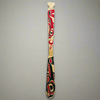 Cecilia Adams Paddle Yellow Cedar Salmon 5ft -  - Padle - House of Himwitsa Art Gallery