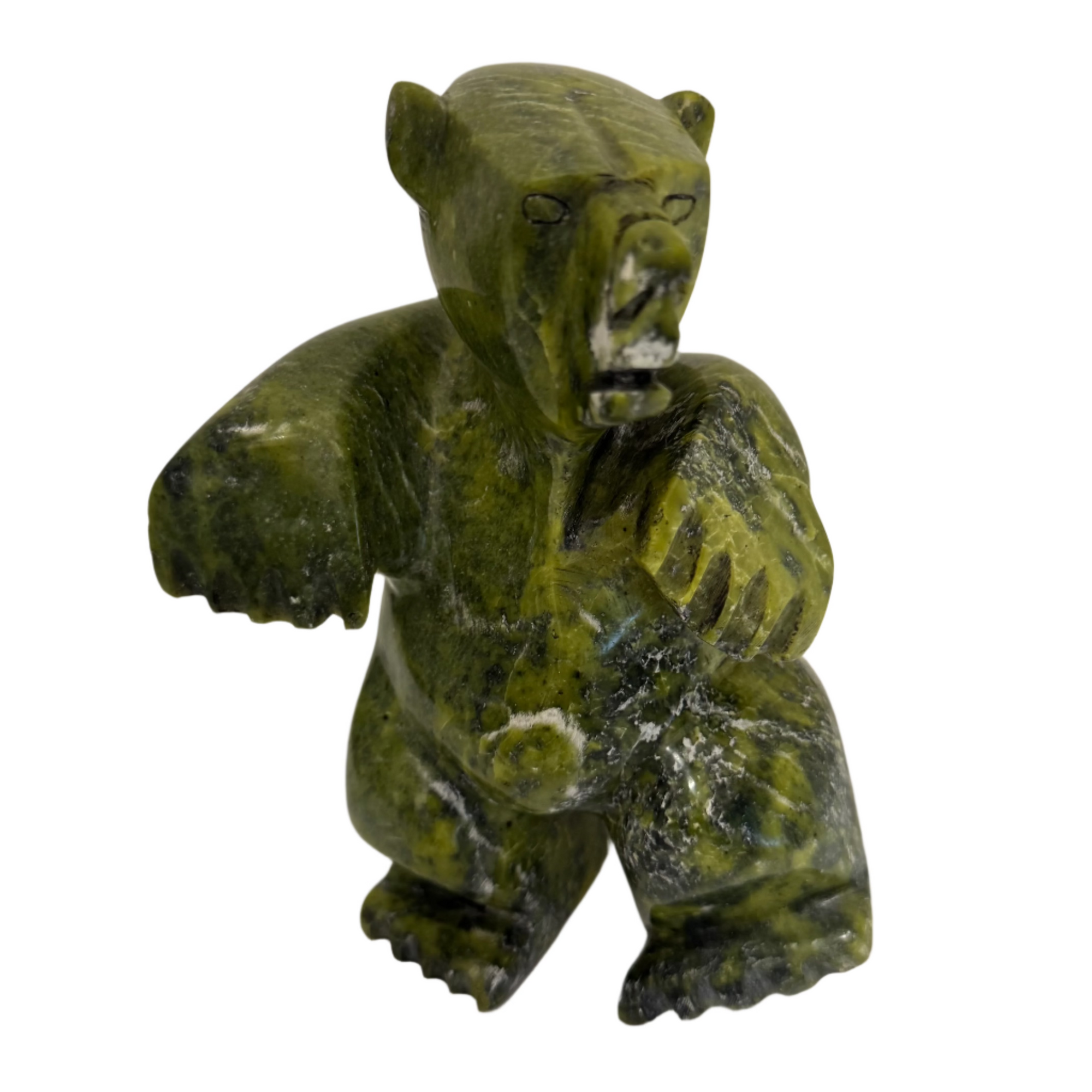 Davidee Sha Dancing Polar Bear -  - Serpentine - House of Himwitsa Art Gallery