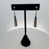 Gilbert Pat Silver Triangle Earrings Small