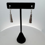Gilbert Pat Earrings Mini Triangle -  - Silver Earrings - House of Himwitsa Art Gallery