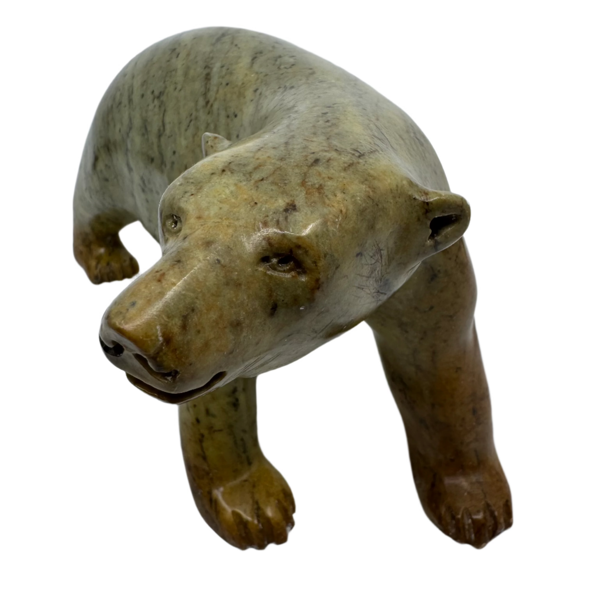 B Nasogaluak Polar Bear -  - Serpentine - House of Himwitsa Art Gallery