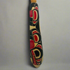Cecilia Adams Wolf Paddle with Carved handle -  - wood carving - House of Himwitsa Art Gallery