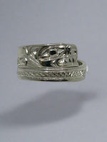 Ron Jackson 1/4" Silver Tapered Wrap Rings - Ron Jackson -  - House of Himwitsa Art Gallery