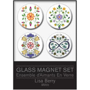 Glass Magnet Set Lisa Berry