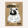 Westcoastees Hoodie Bear Sticker