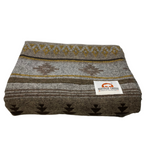 Buffalo Cross Throw Blankets -  - Throw Blanket - House of Himwitsa Art Gallery