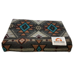 Buffalo Cross Throw Blankets -  - Throw Blanket - House of Himwitsa Art Gallery