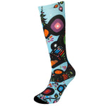 ART SOCKS - M/L / John Rombough Bear - 9824M/L - House of Himwitsa Native Art Gallery and Gifts