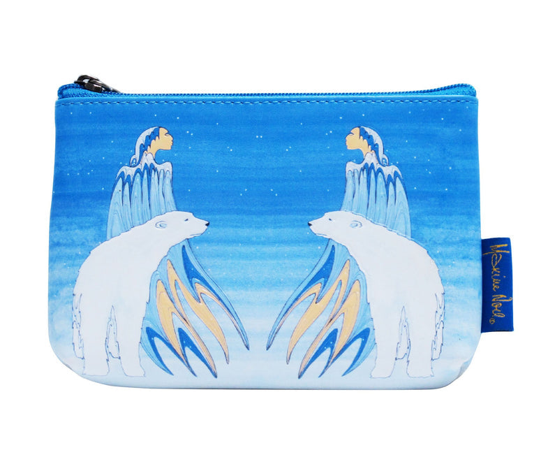 Coin Pouch Maxine Noel Mother Winter - Coin Pouch Maxine Noel Mother Winter -  - House of Himwitsa Native Art Gallery and Gifts