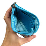 Coin Purse Norval Morissaeu Flowers & Birds - Coin Purse Norval Morissaeu Flowers & Birds -  - House of Himwitsa Native Art Gallery and Gifts