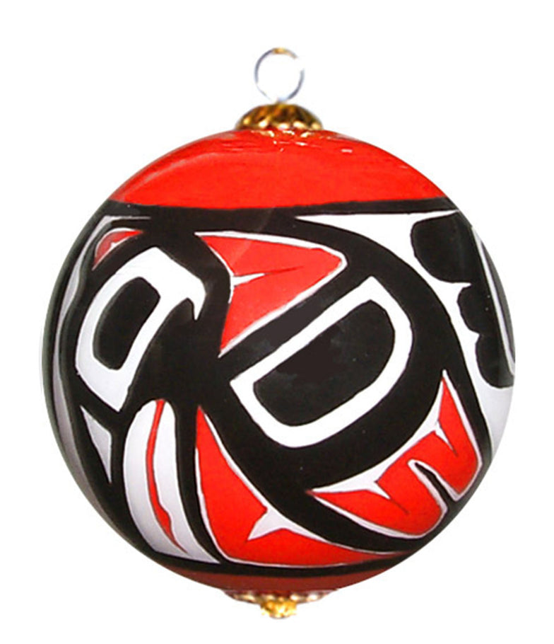 Ornament Jamie Sterritt Eagle - Ornament Jamie Sterritt Eagle -  - House of Himwitsa Native Art Gallery and Gifts