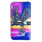 Wallet Jessica Somers Eagle - Wallet Jessica Somers Eagle -  - House of Himwitsa Native Art Gallery and Gifts