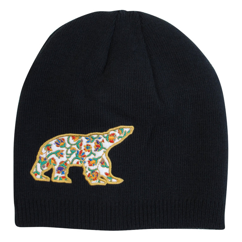 Knitted Hat Dawn Oman Spring Bear - Knitted Hat Dawn Oman Spring Bear -  - House of Himwitsa Native Art Gallery and Gifts