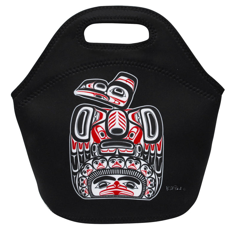 Lunch Bag Children Of The Raven - Lunch Bag Children Of The Raven -  - House of Himwitsa Native Art Gallery and Gifts