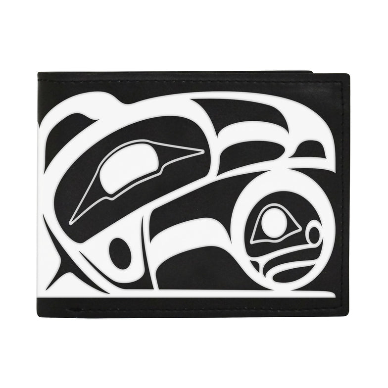 Wallet Roy Henry Vickers Raven - Wallet Roy Henry Vickers Raven -  - House of Himwitsa Native Art Gallery and Gifts