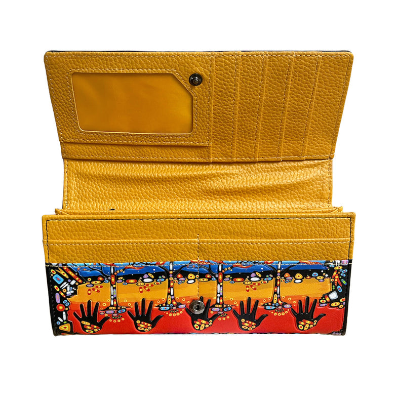 Wallet John Rombough Remember Every child Matters - Wallet John Rombough Remember Every child Matters -  - House of Himwitsa Native Art Gallery and Gifts