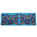 Scarf Norval Morosseau Flowers And Birds - Scarf Norval Morosseau Flowers And Birds -  - House of Himwitsa Native Art Gallery and Gifts
