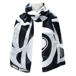 Scarf Roy Henry Vickers Raven Artist - Scarf Roy Henry Vickers Raven Artist -  - House of Himwitsa Native Art Gallery and Gifts