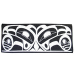 Scarf Roy Henry Vickers Raven Artist - Scarf Roy Henry Vickers Raven Artist -  - House of Himwitsa Native Art Gallery and Gifts