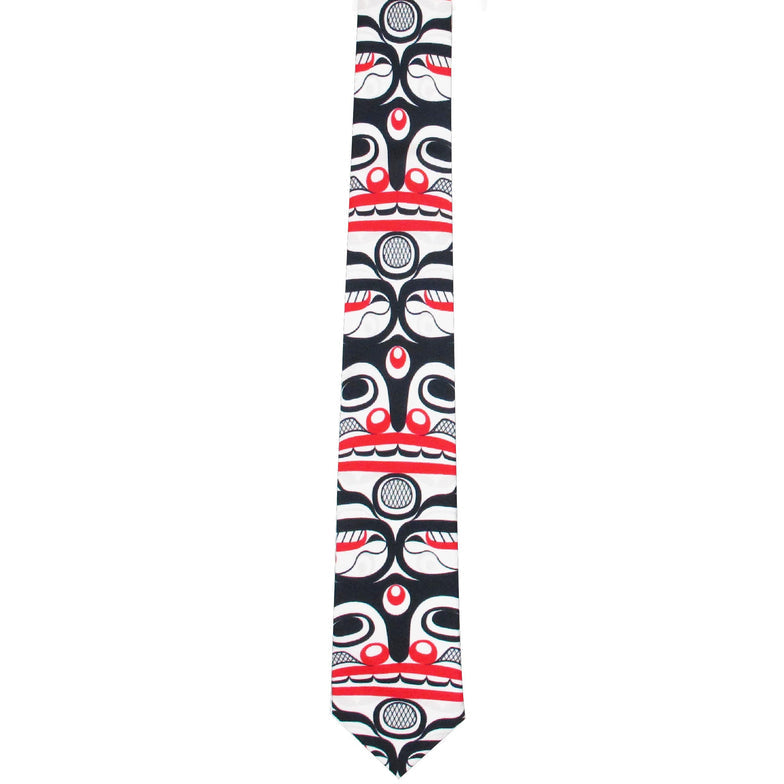 Silk Tie  Curtis Wilson Orca - Silk Tie  Curtis Wilson Orca -  - House of Himwitsa Native Art Gallery and Gifts