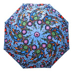 Umbrella Collapsible John Rombough Bear - Umbrella Collapsible John Rombough Bear -  - House of Himwitsa Native Art Gallery and Gifts