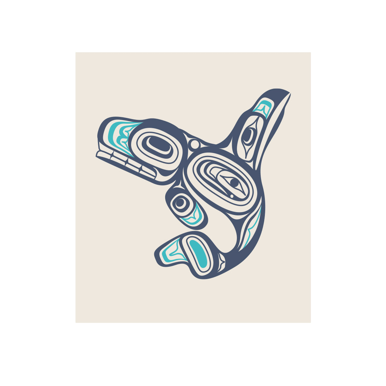 Eco Cloth Whale - Eco Cloth Whale -  - House of Himwitsa Native Art Gallery and Gifts