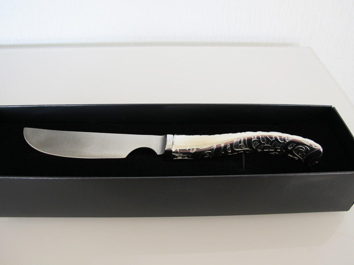 Corrine Hunt Cheese Knife - Corrine Hunt Cheese Knife -  - House of Himwitsa Native Art Gallery and Gifts
