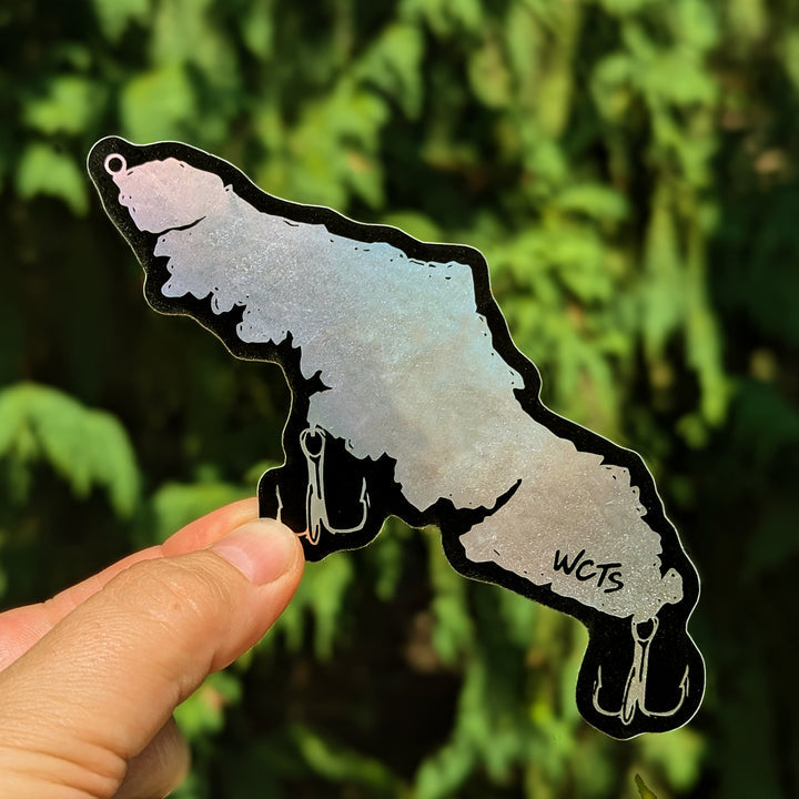 Westcoastees Sticker Island Lure -  - Westcoastees Sticker - House of Himwitsa Art Gallery