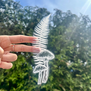 West Coast Karma Decal Mushroom Fern