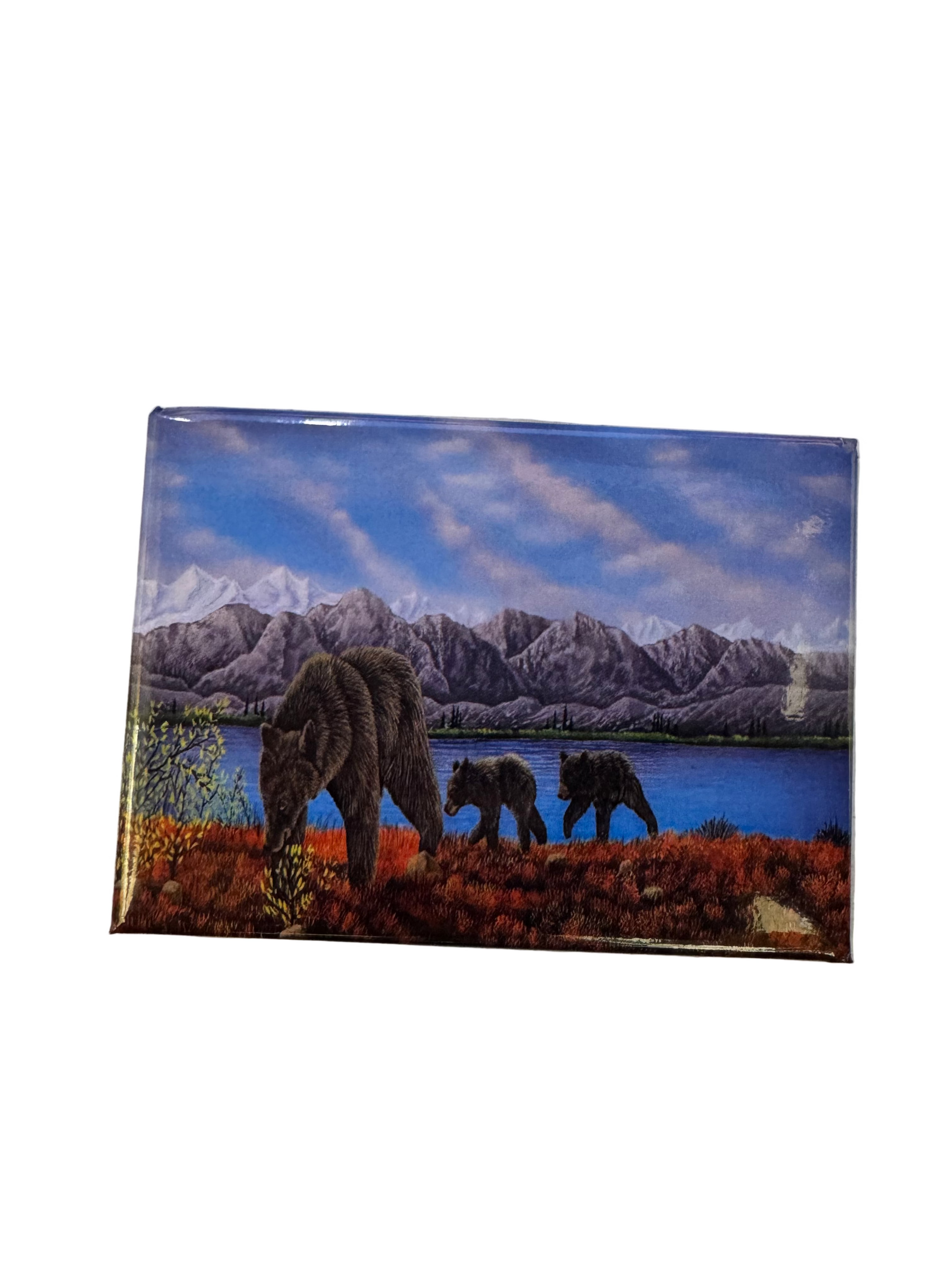 Magnet Ronnie Simon Trail Blazing -  - Magnet - House of Himwitsa Art Gallery